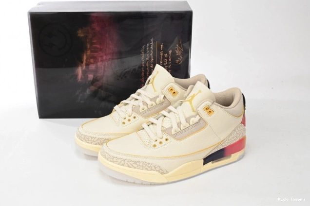 Kick Theory Air x Medellin Sunset FN0344-901 Jordan 3 Balvin J 0629